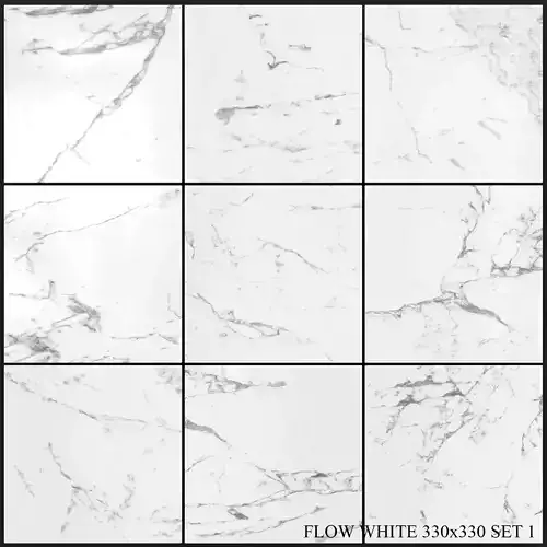 Yurtbay Seramik Flow White 330x330 Set 1