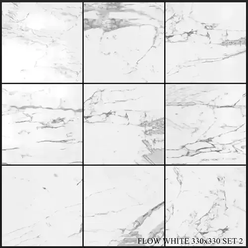 Yurtbay Seramik Flow White 330x330 Set 2