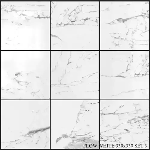 Yurtbay Seramik Flow White 330x330 Set 3