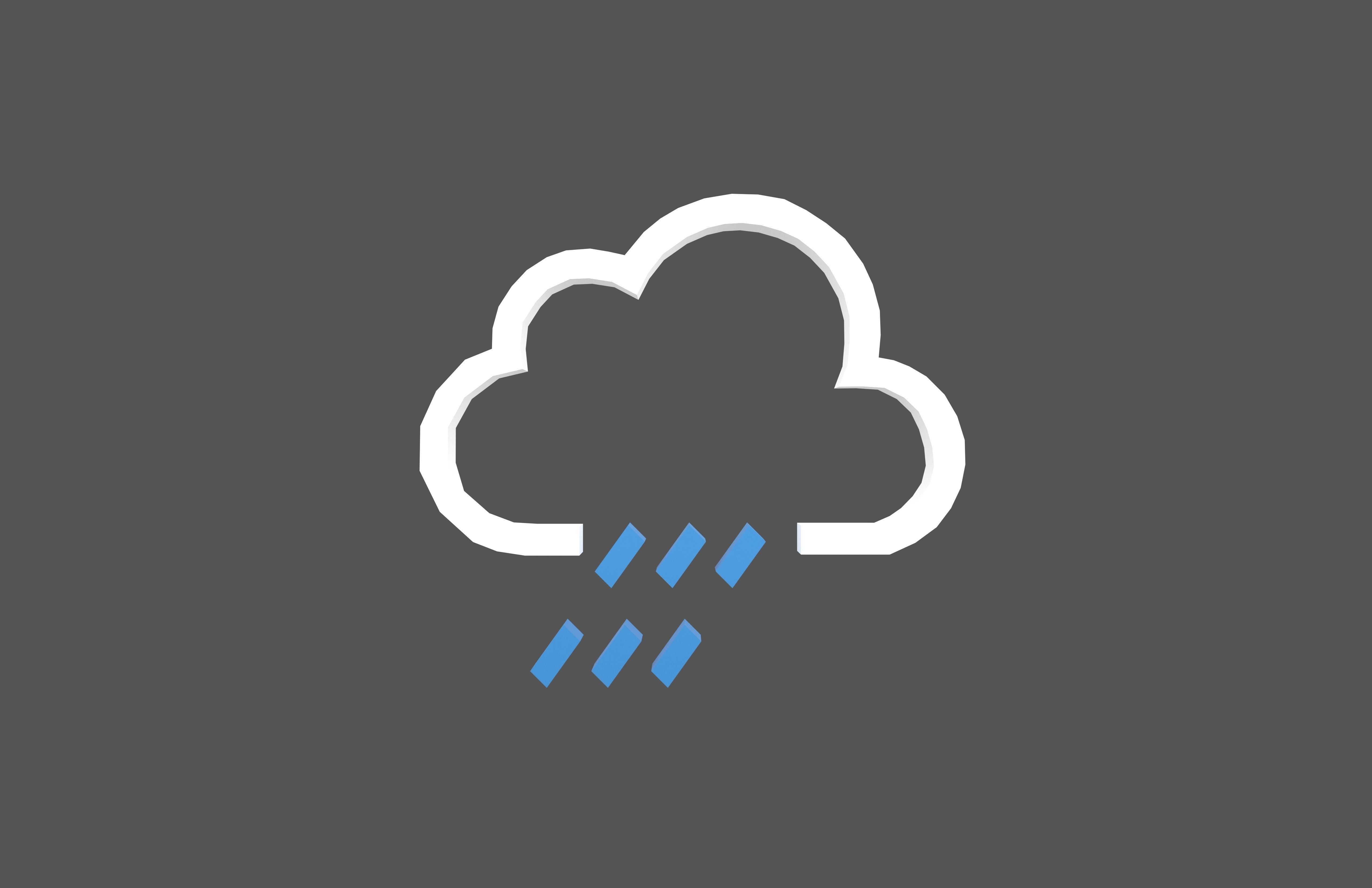 Weather Symbol v11 001 Low-poly 3D model_2