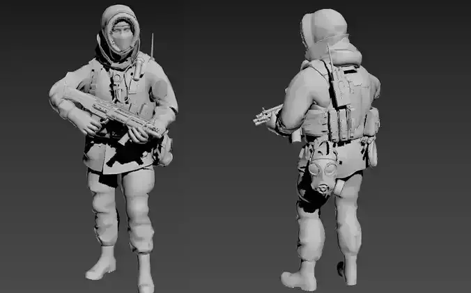 Russia Soldier ArcticSpetsnaz