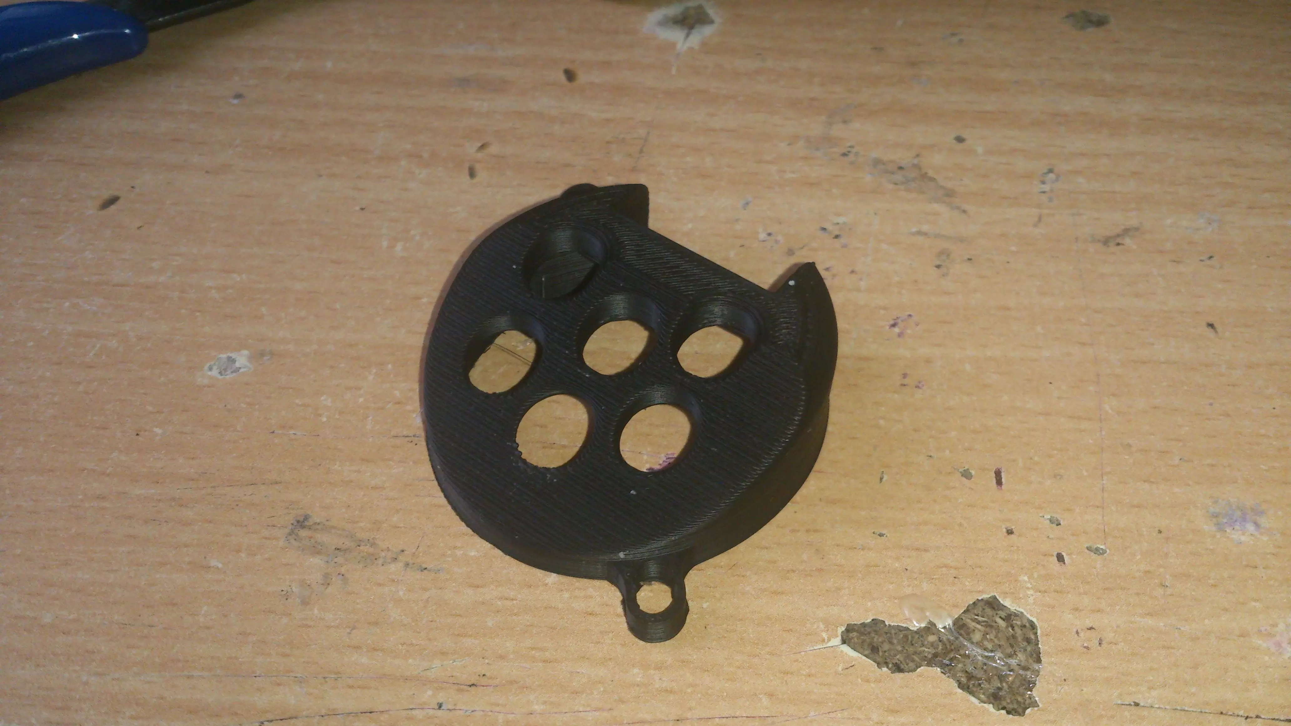 5015 Blower Fan silencer 3D print model_0