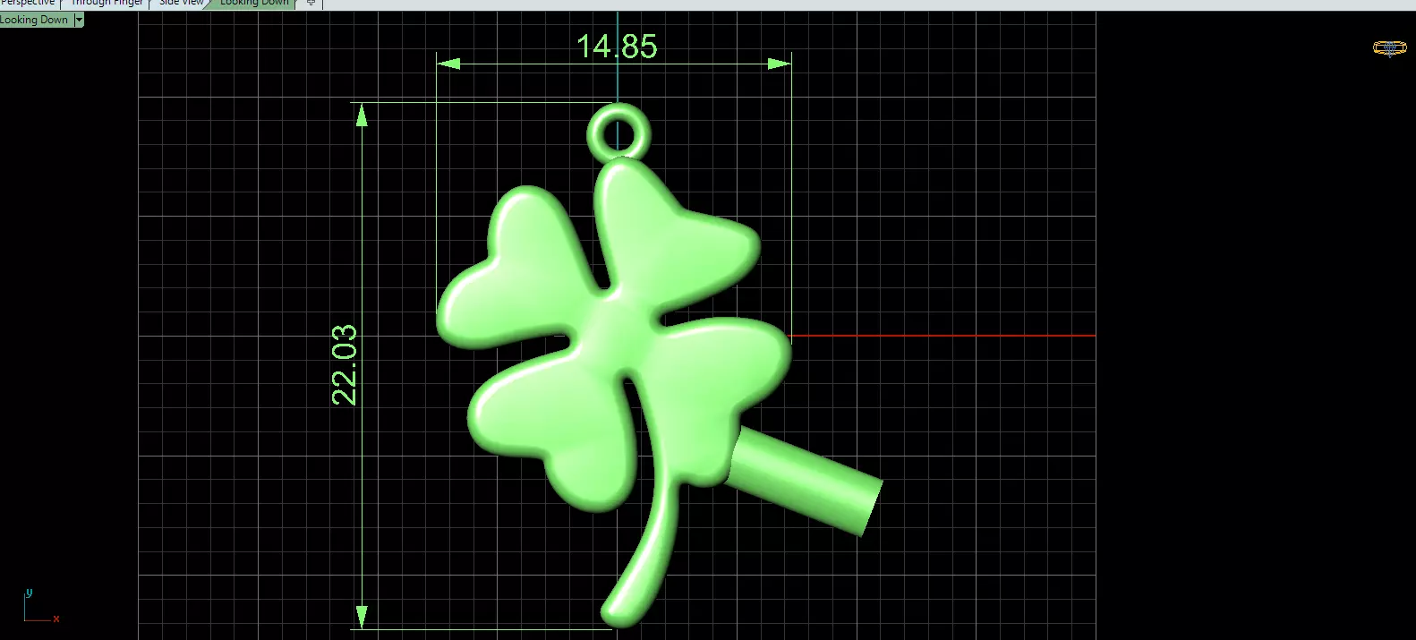 Quatrefoil Element Free 3D print model