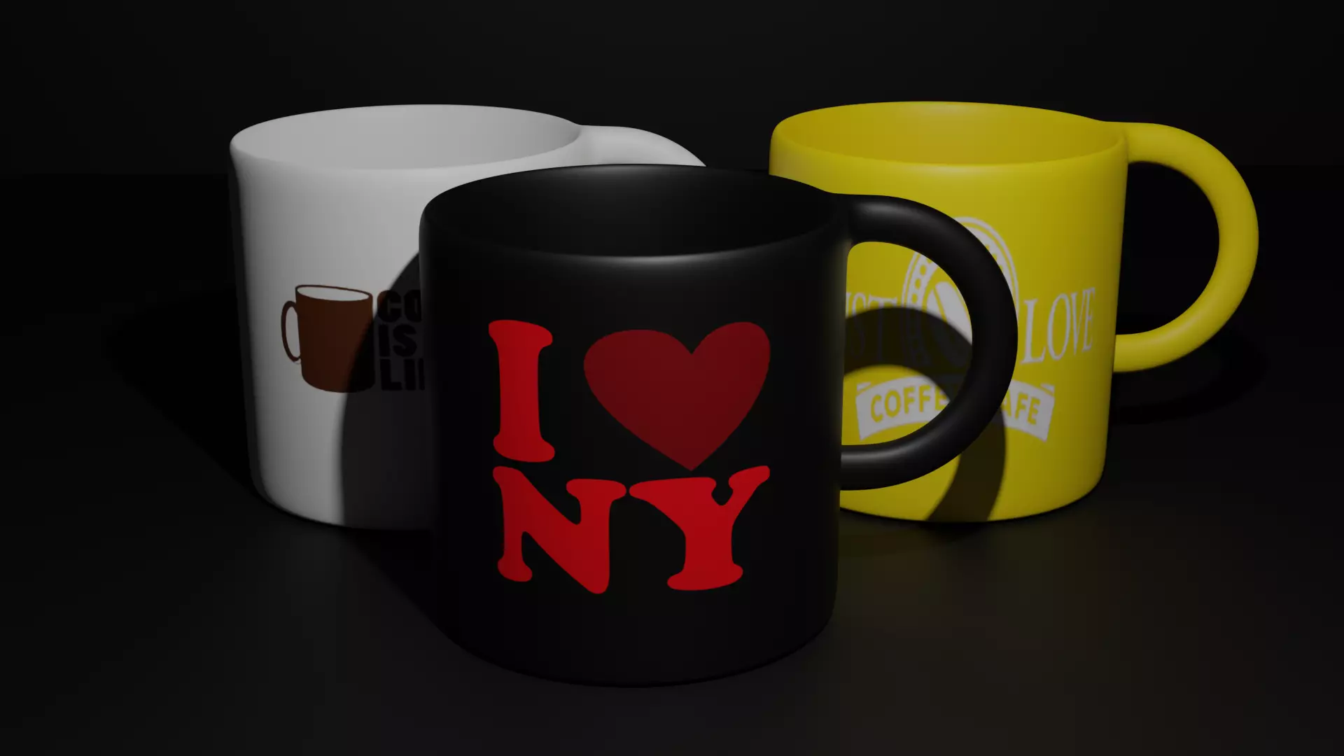 Simple mug Free 3D model
