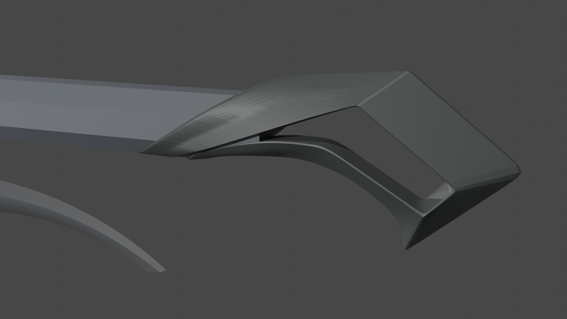 Samira  sword  League of Legends cosplay  3d print 3D print model_2