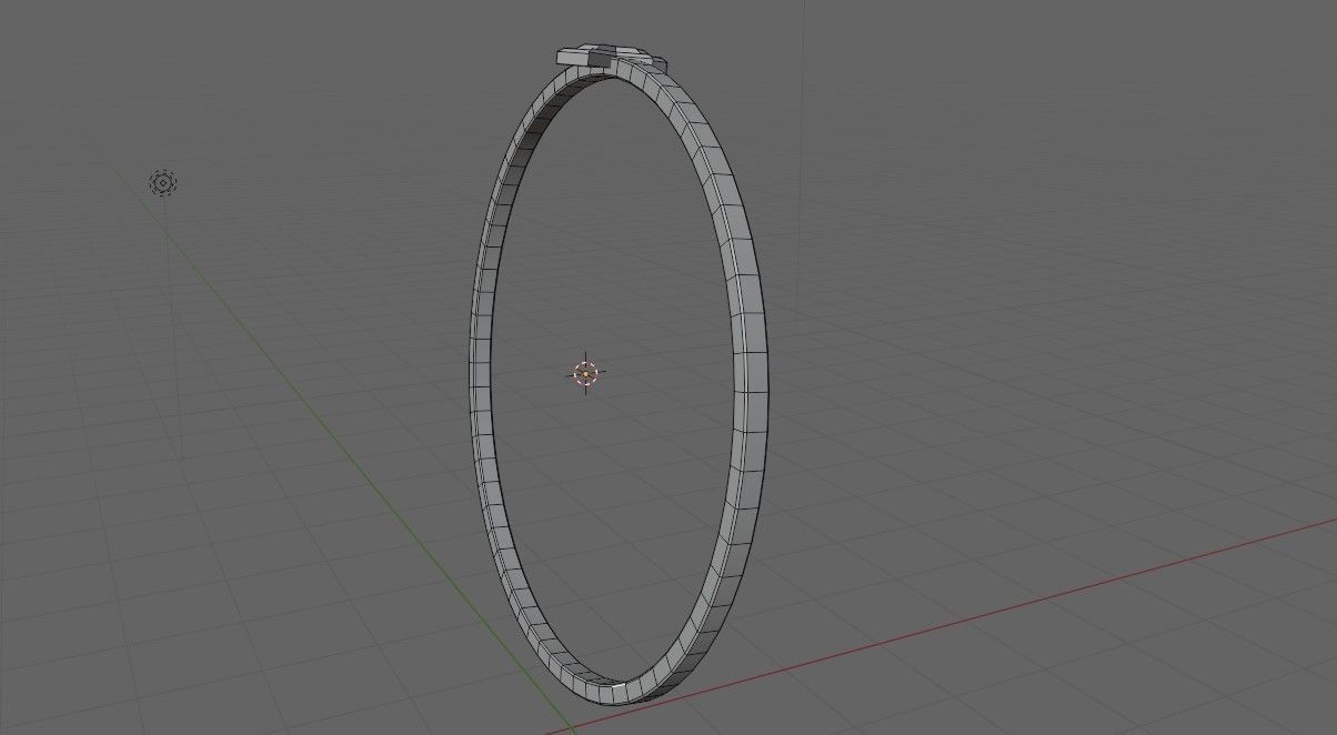 Star Gold Ring Ruby and box 11 - Anel estrela 3D model_16