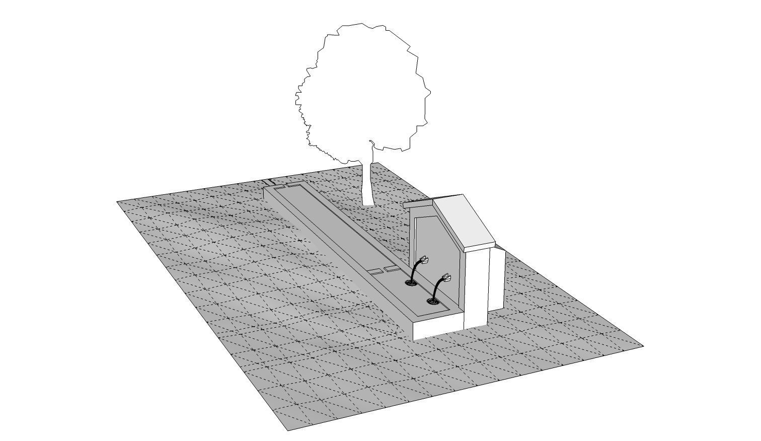 Fountain 3D model_11