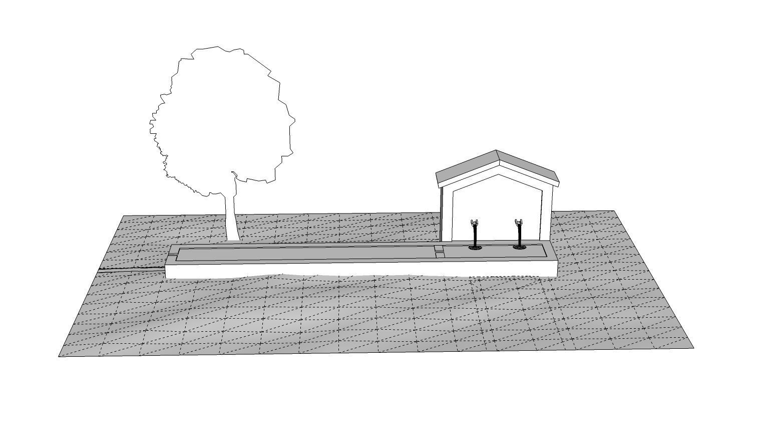 Fountain 3D model_10