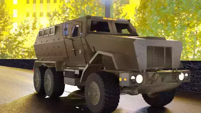 caiman mrap 3D Free 3D model