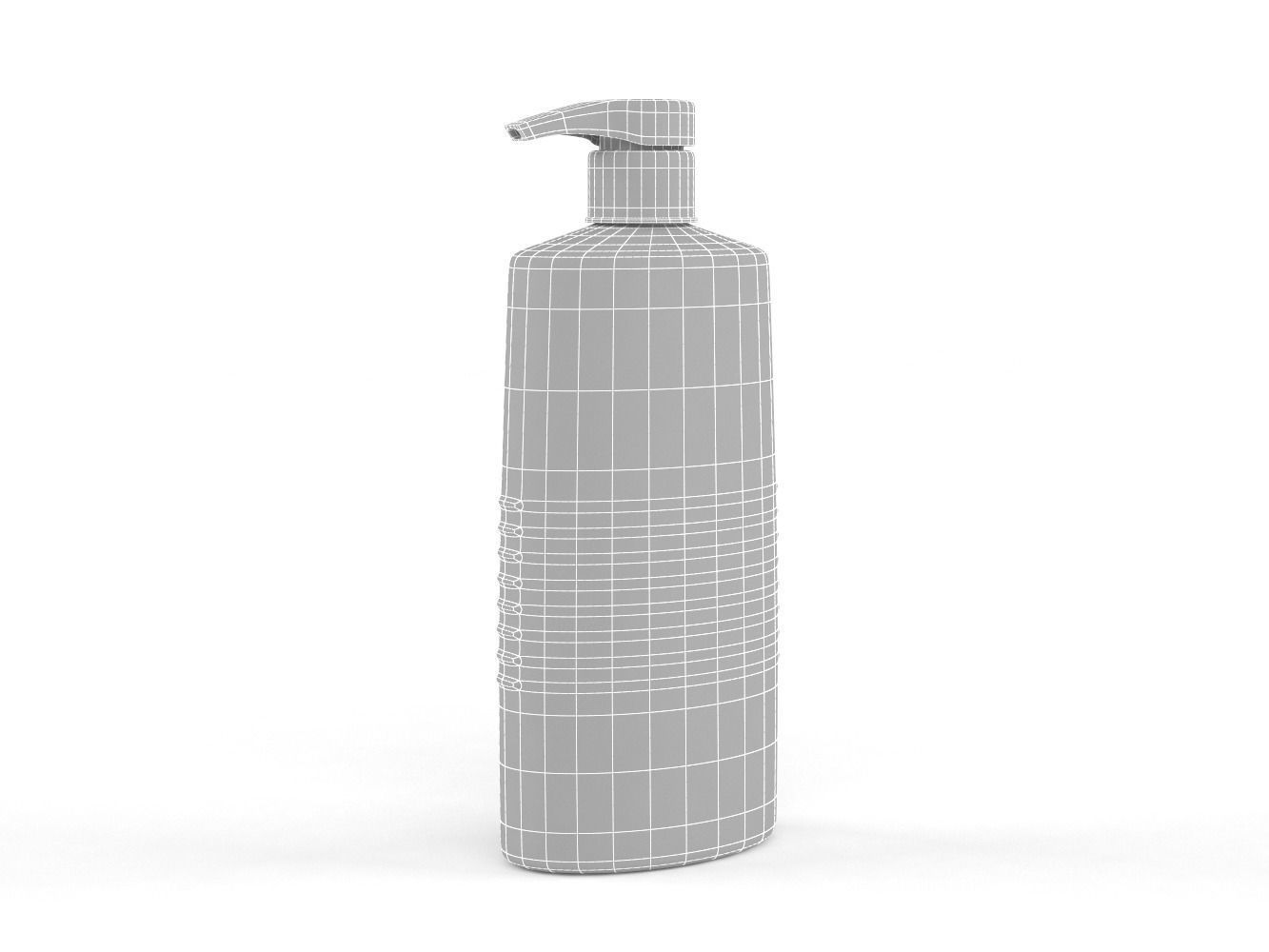 LOREAL Paris Elvive Shampoo and Conditioner 3D model_10