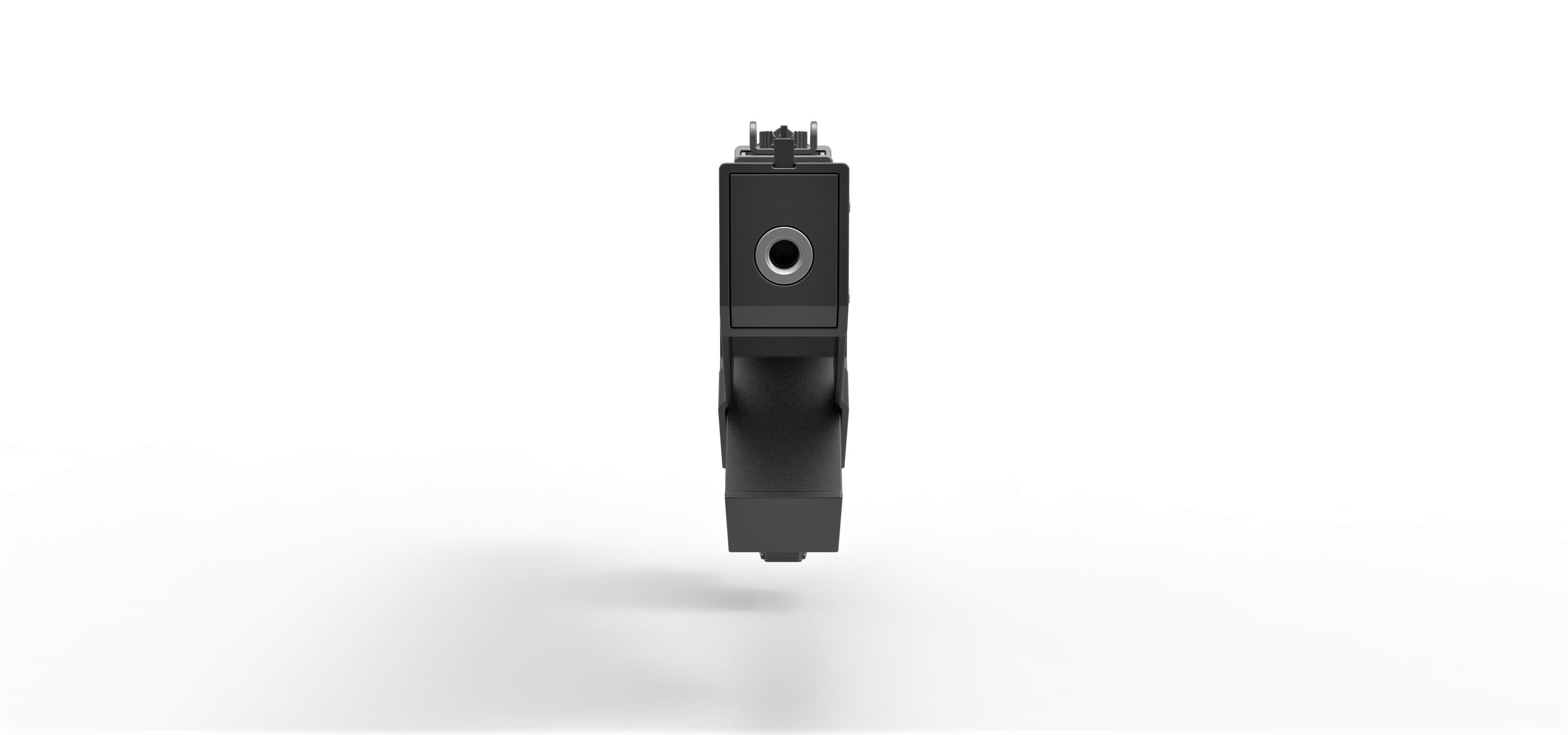 Submachine gun modified MAC-10 from the movie Blade 2 2002 3D model_5