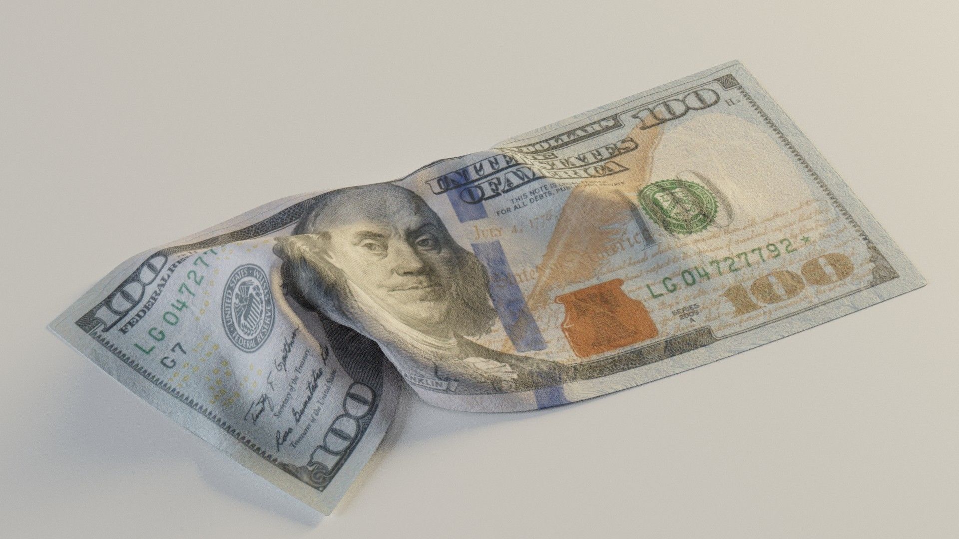 USD Money Piles Stacks and Explosions Pack 3D model_4