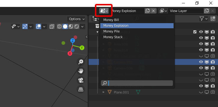 USD Money Piles Stacks and Explosions Pack 3D model_2
