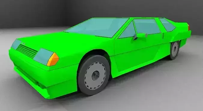 Saxon Valletta concept car 3D model