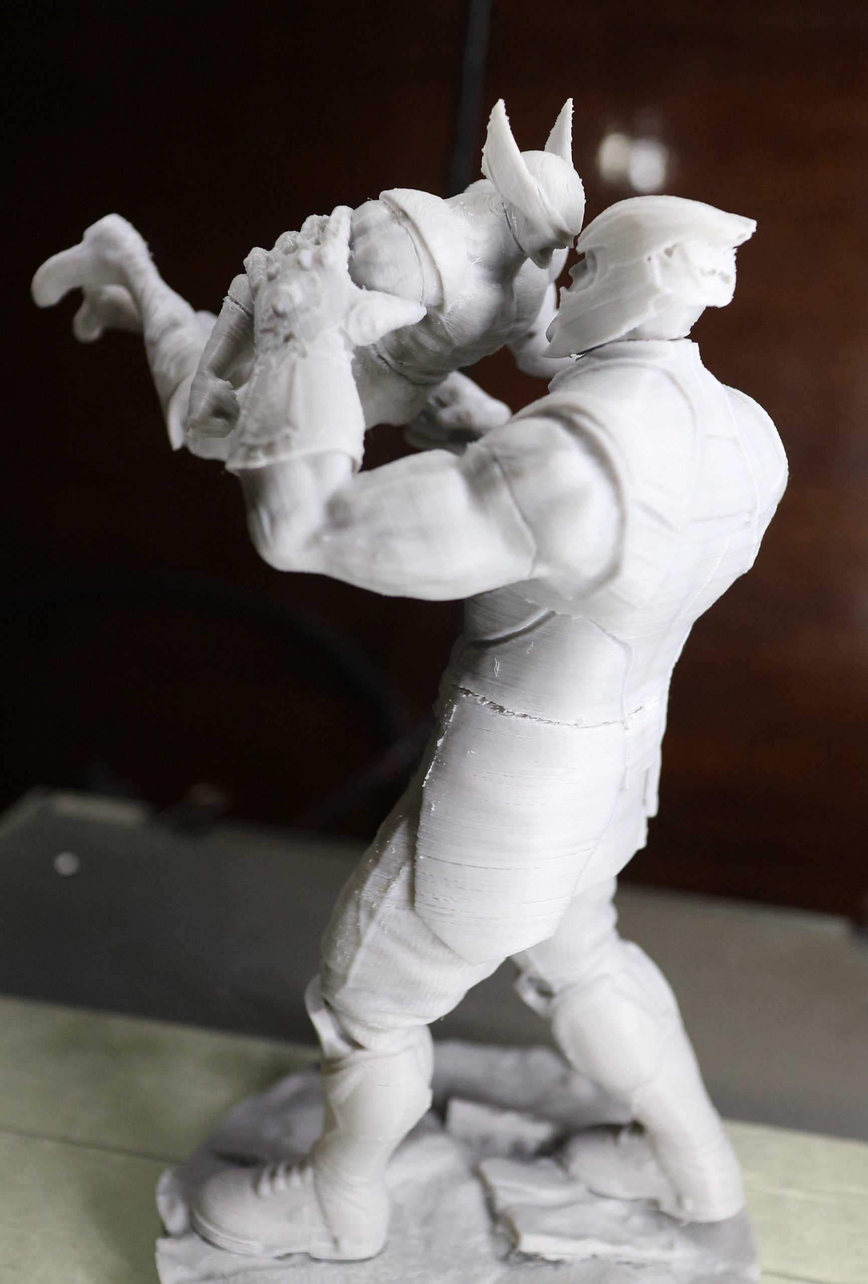 Thanos vs Wolverine 3D print model_12