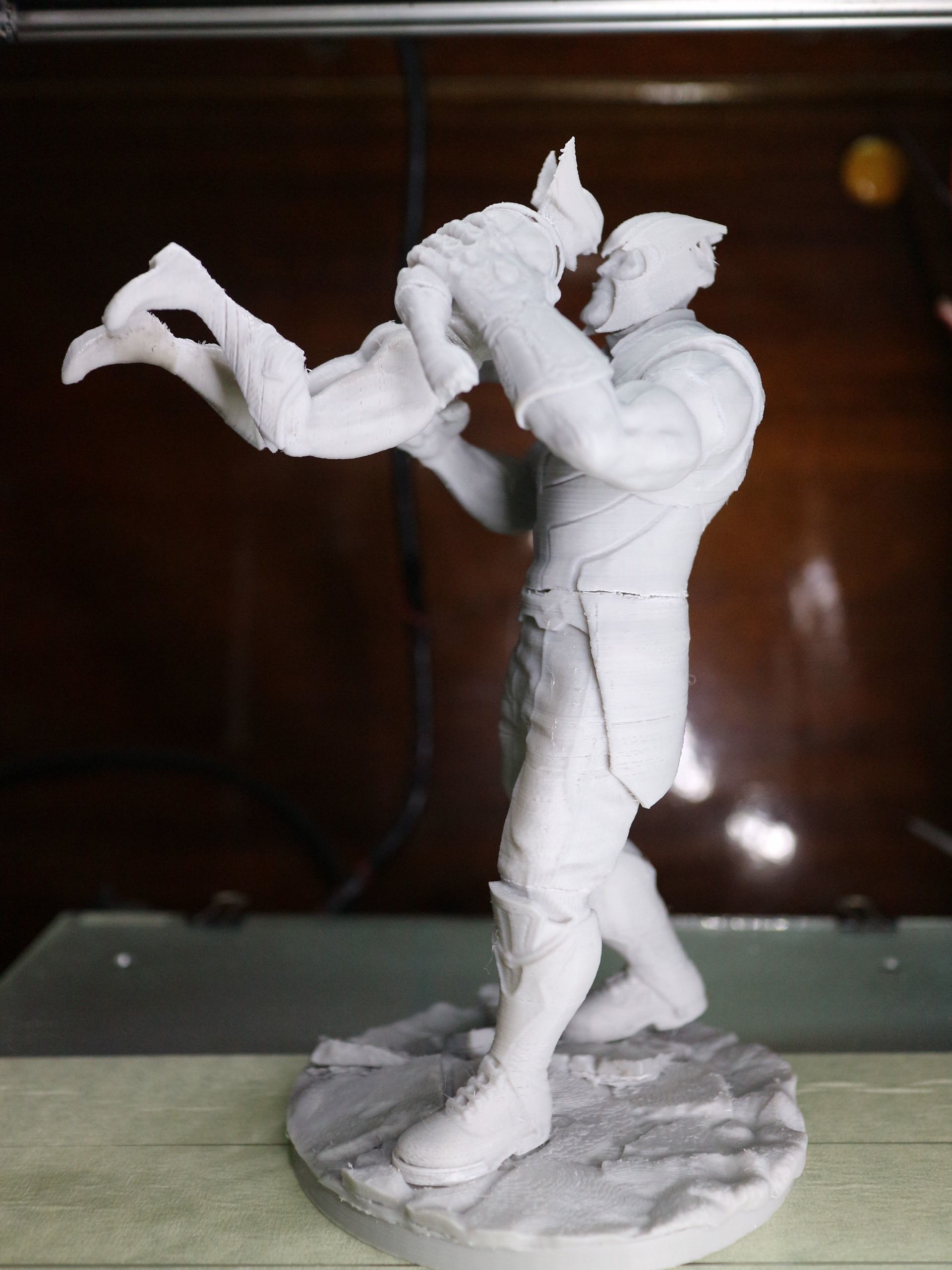 Thanos vs Wolverine 3D print model_14