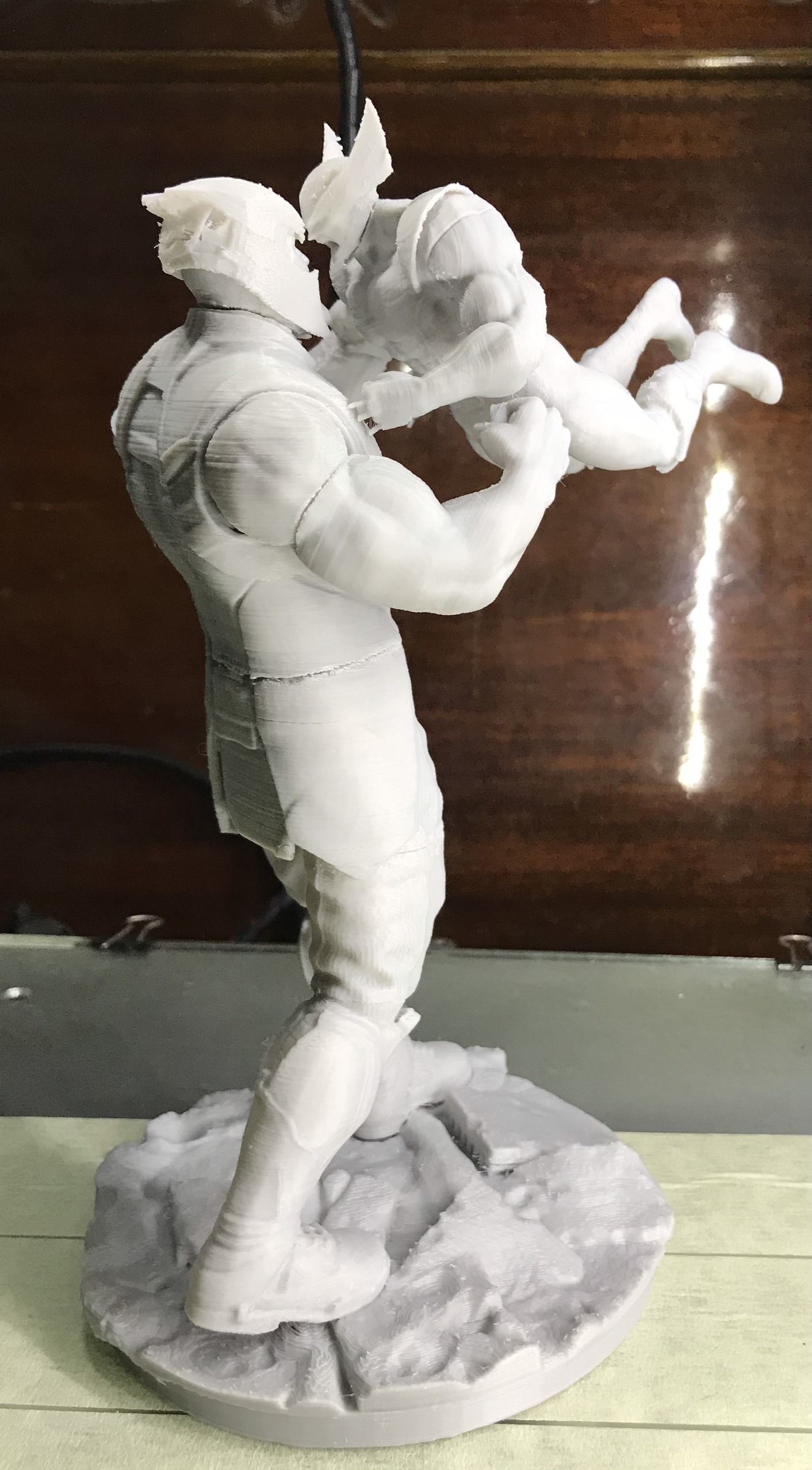 Thanos vs Wolverine 3D print model_13