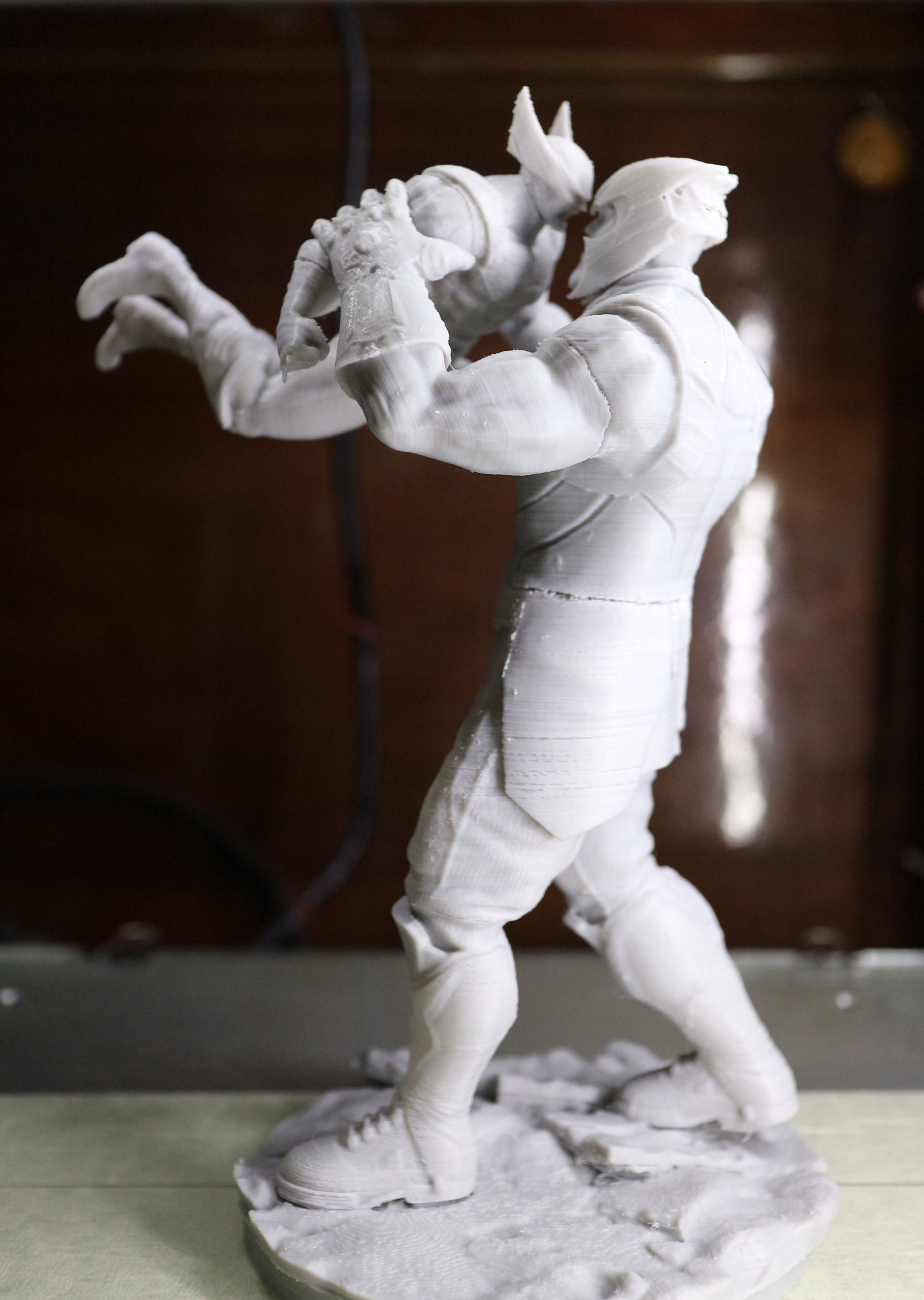 Thanos vs Wolverine 3D print model_19