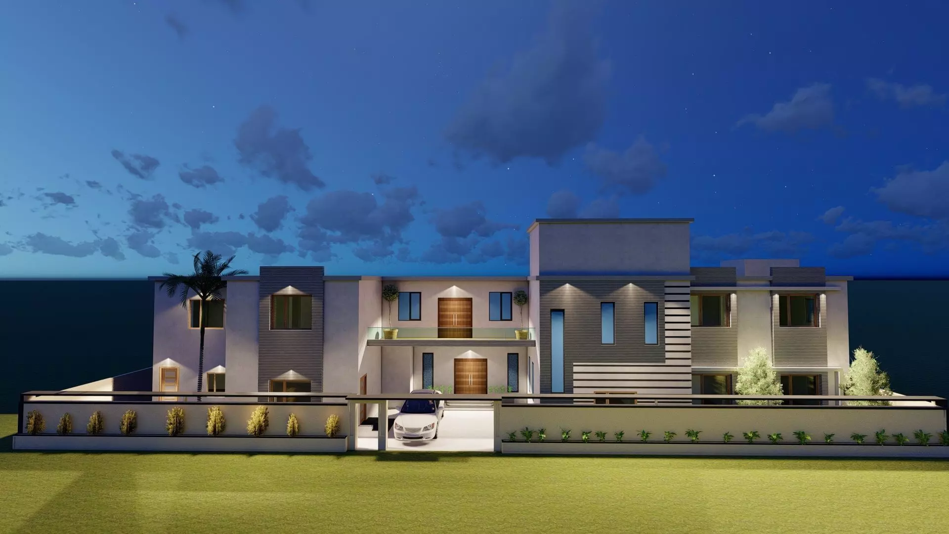 Sustainable House in Hot Climate 3D model