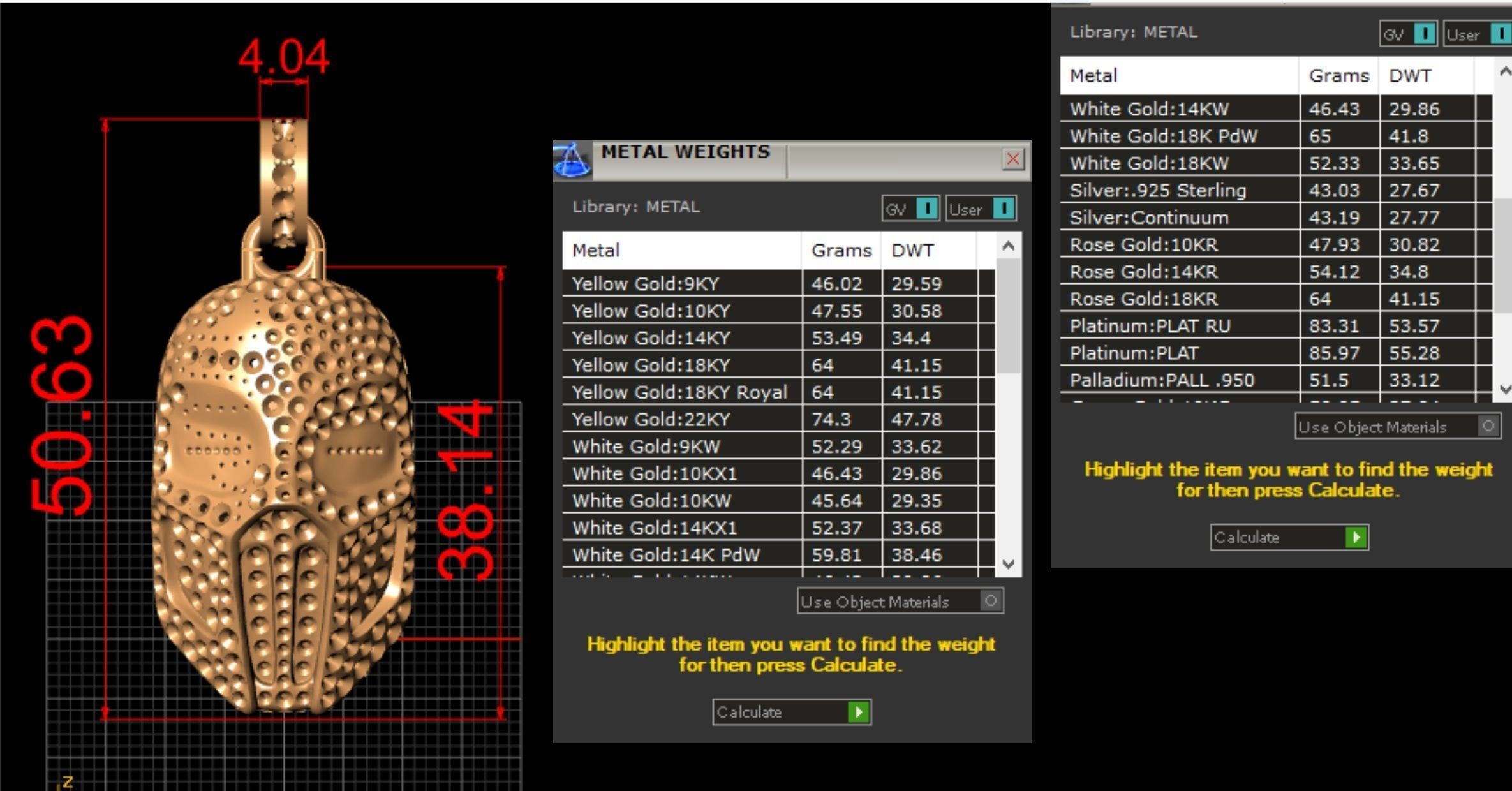 Mask sprinkled wit diamonds 3D print model_7