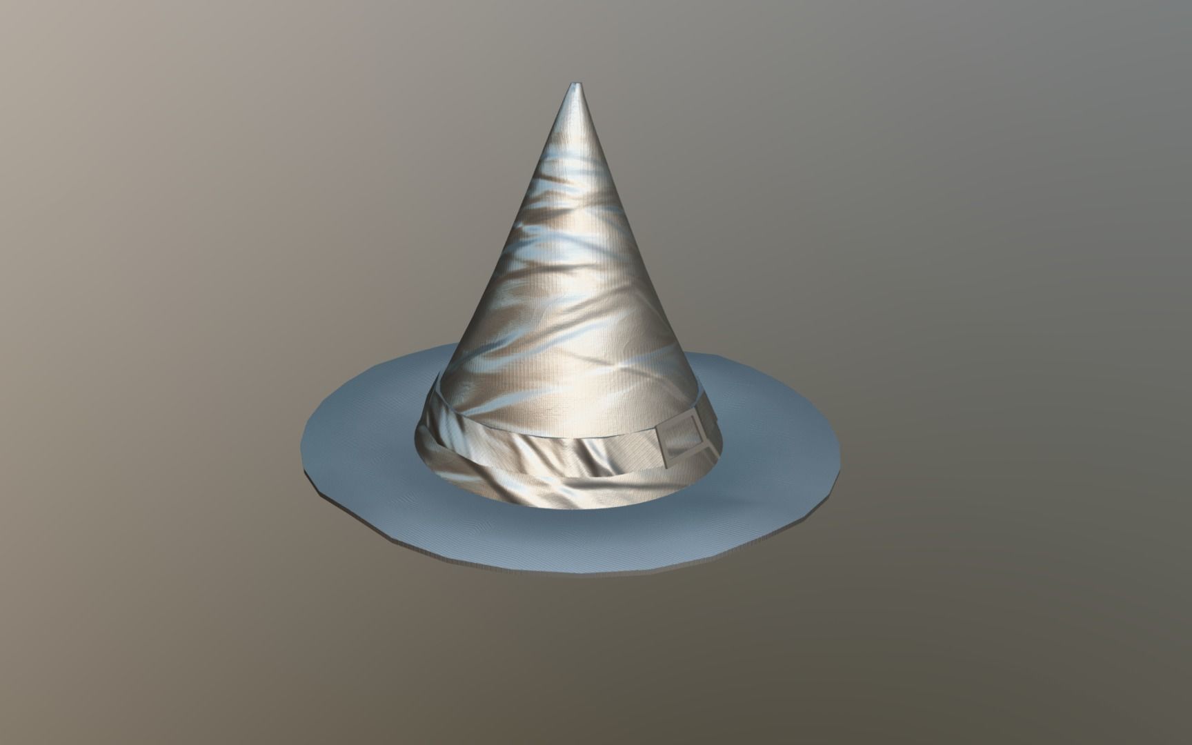 Witches Hat Low-poly 3D model_9
