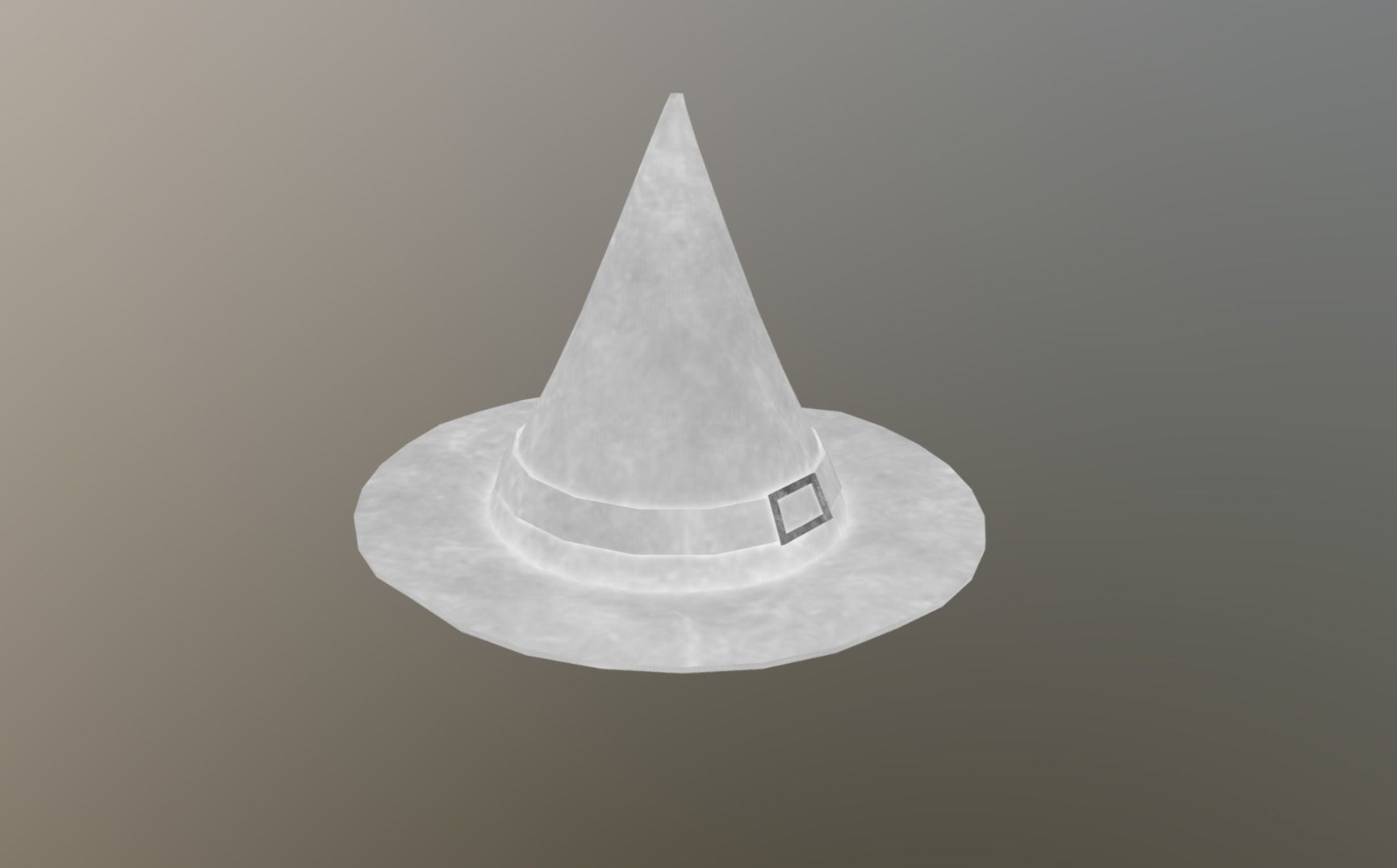 Witches Hat Low-poly 3D model_10