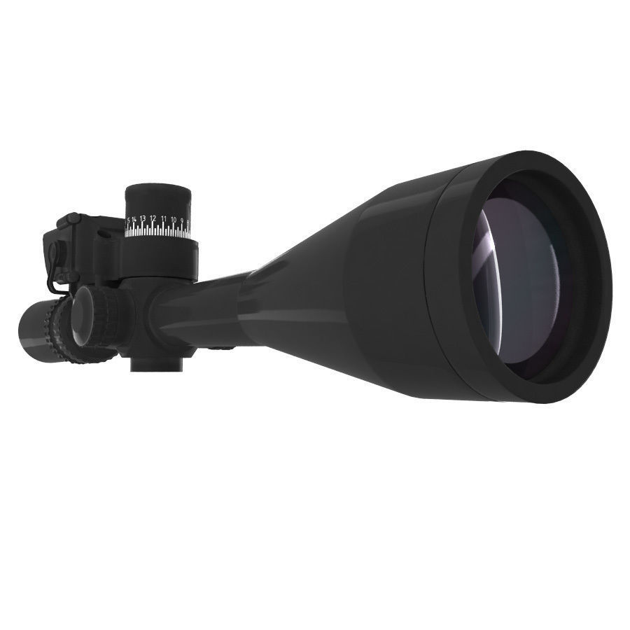 Reflectoscope 3D rifle scope 3D model_3