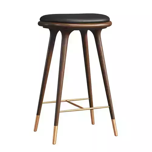  Stool Chair 112 Low-poly 3D model