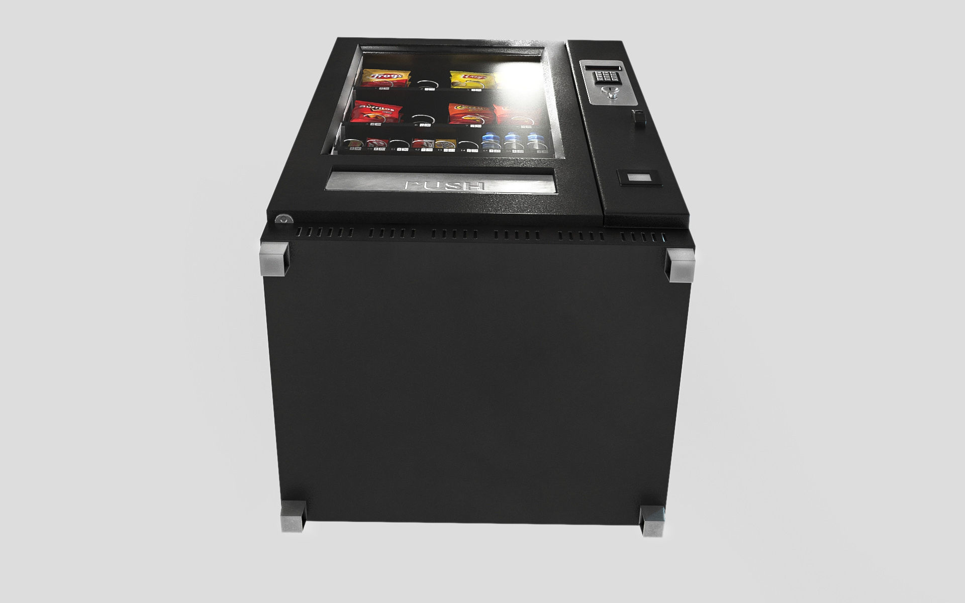 Vending machine Low-poly 3D model Low-poly 3D model_15