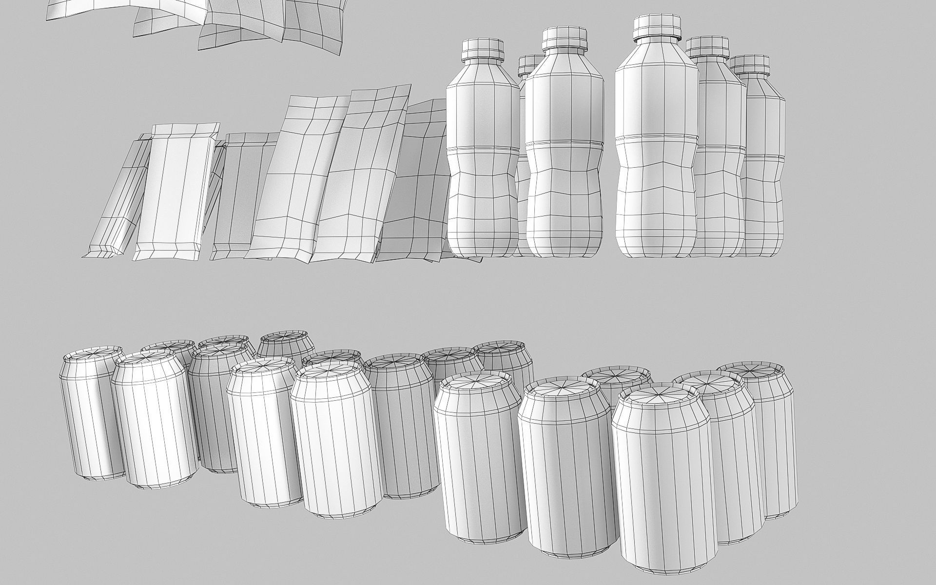 Vending machine Low-poly 3D model Low-poly 3D model_20