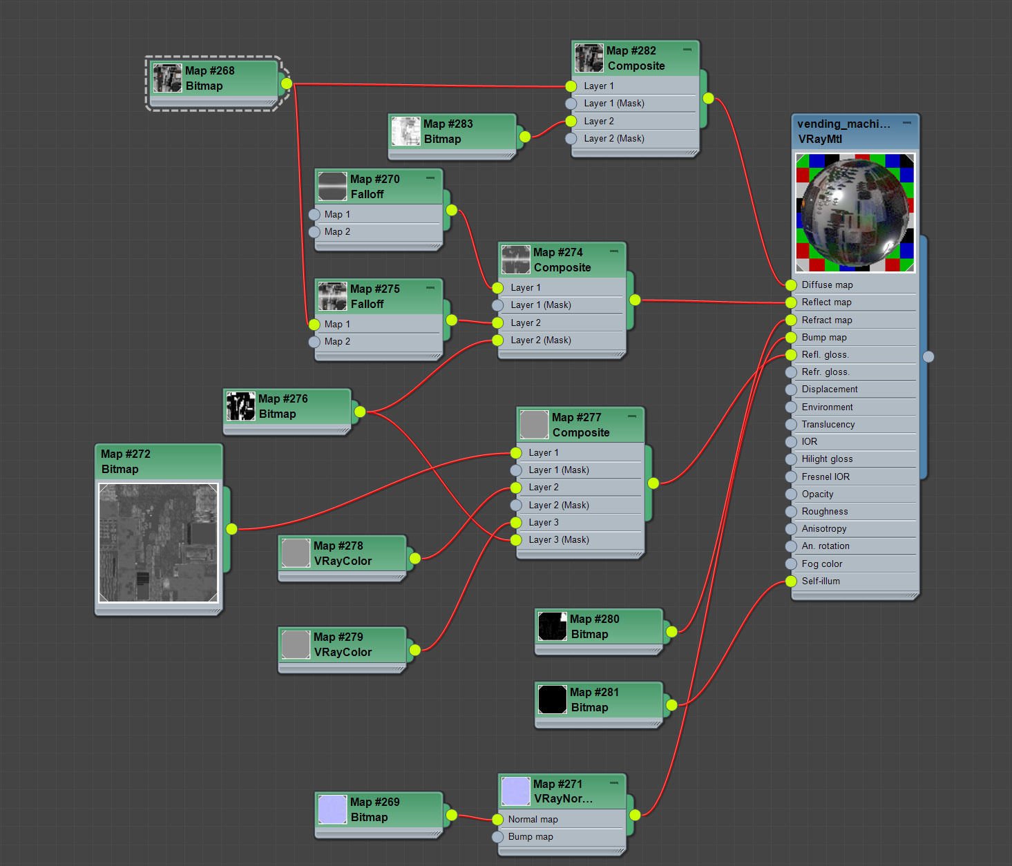 Vending machine Low-poly 3D model Low-poly 3D model_25