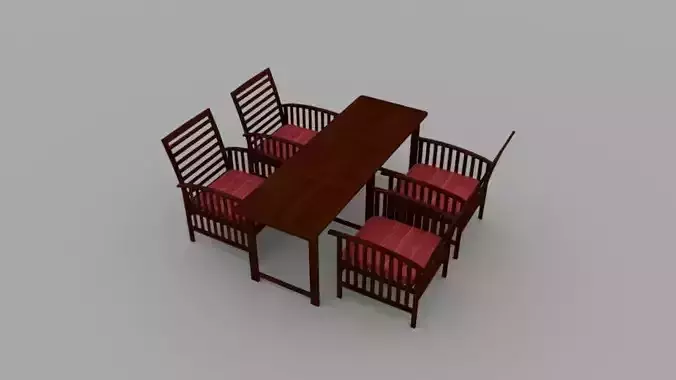 Deck Table With Chairs
