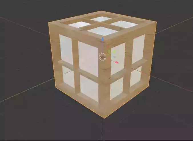 BOX MODEL CONATINING TEXTURES