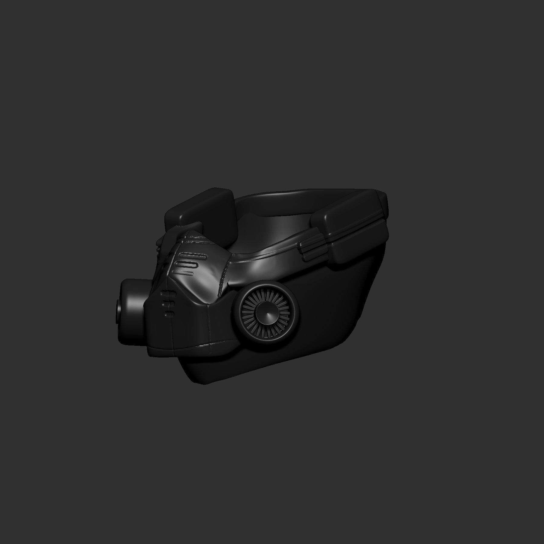 gas mask helmet 3d printable 3D model_3