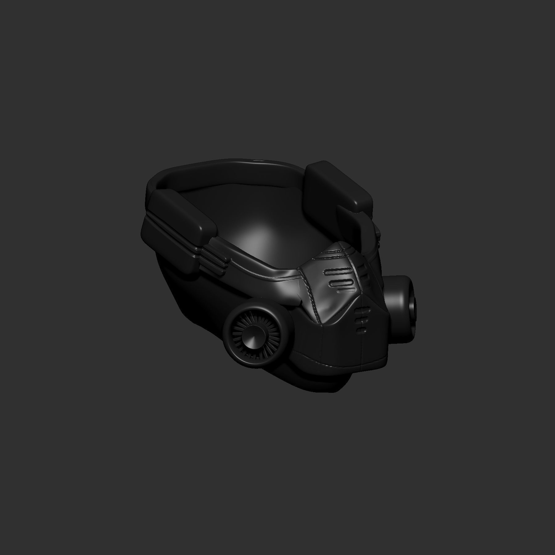 gas mask helmet 3d printable 3D model_5