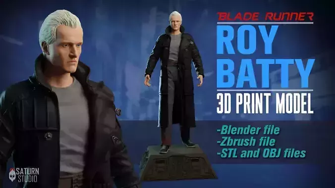 Roy Batty Blade Runner 3d print model  3D print model