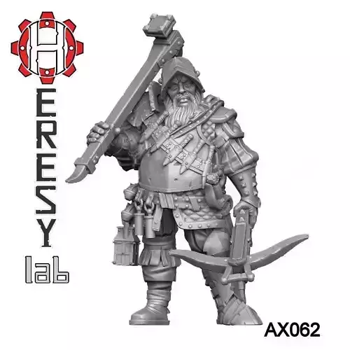 Heresylab - Bounty Hunter Fantasy model 3D print model