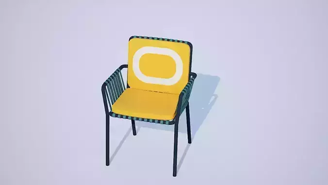 yellow chair