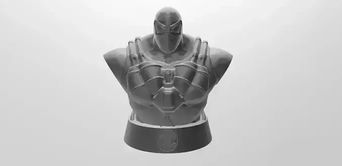 Bane Bust 3D print model