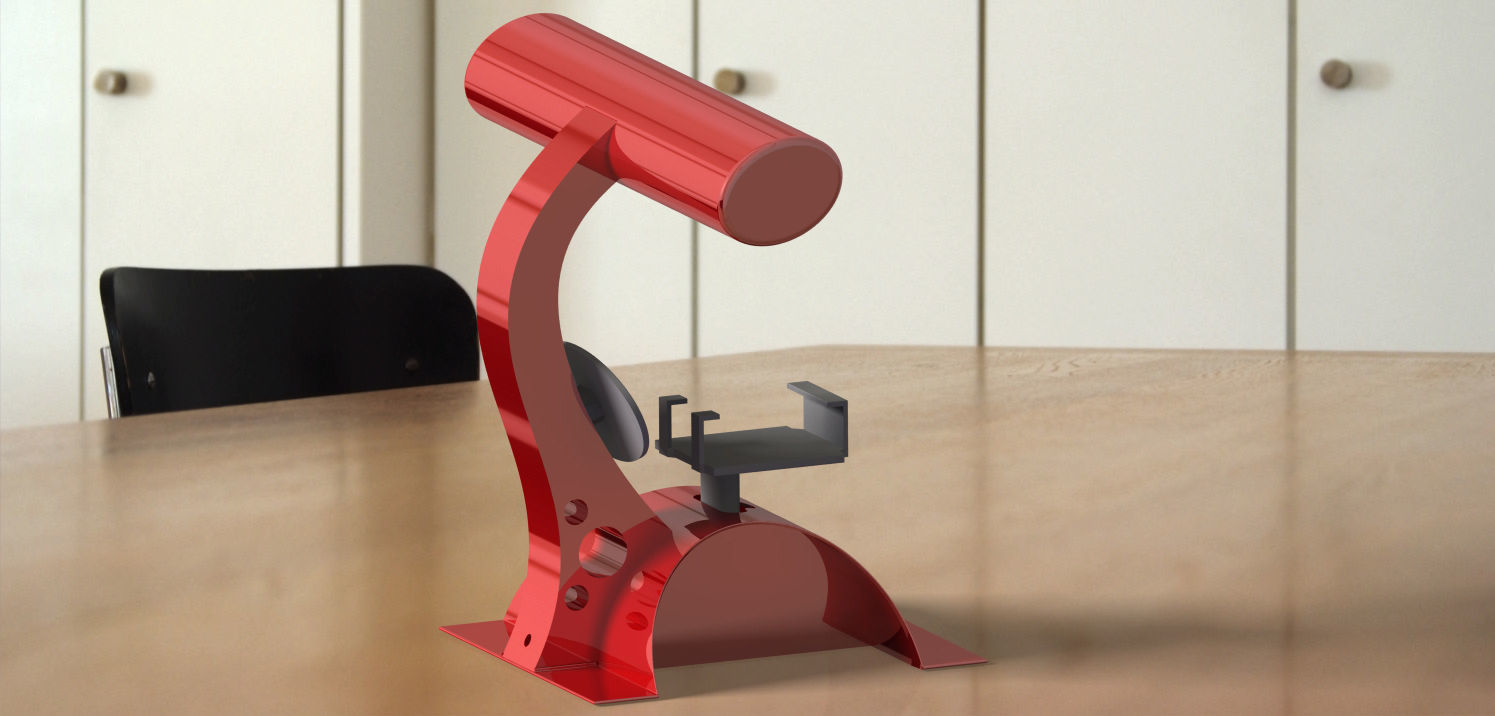 Gameboy Advance Stand 3D print model_1