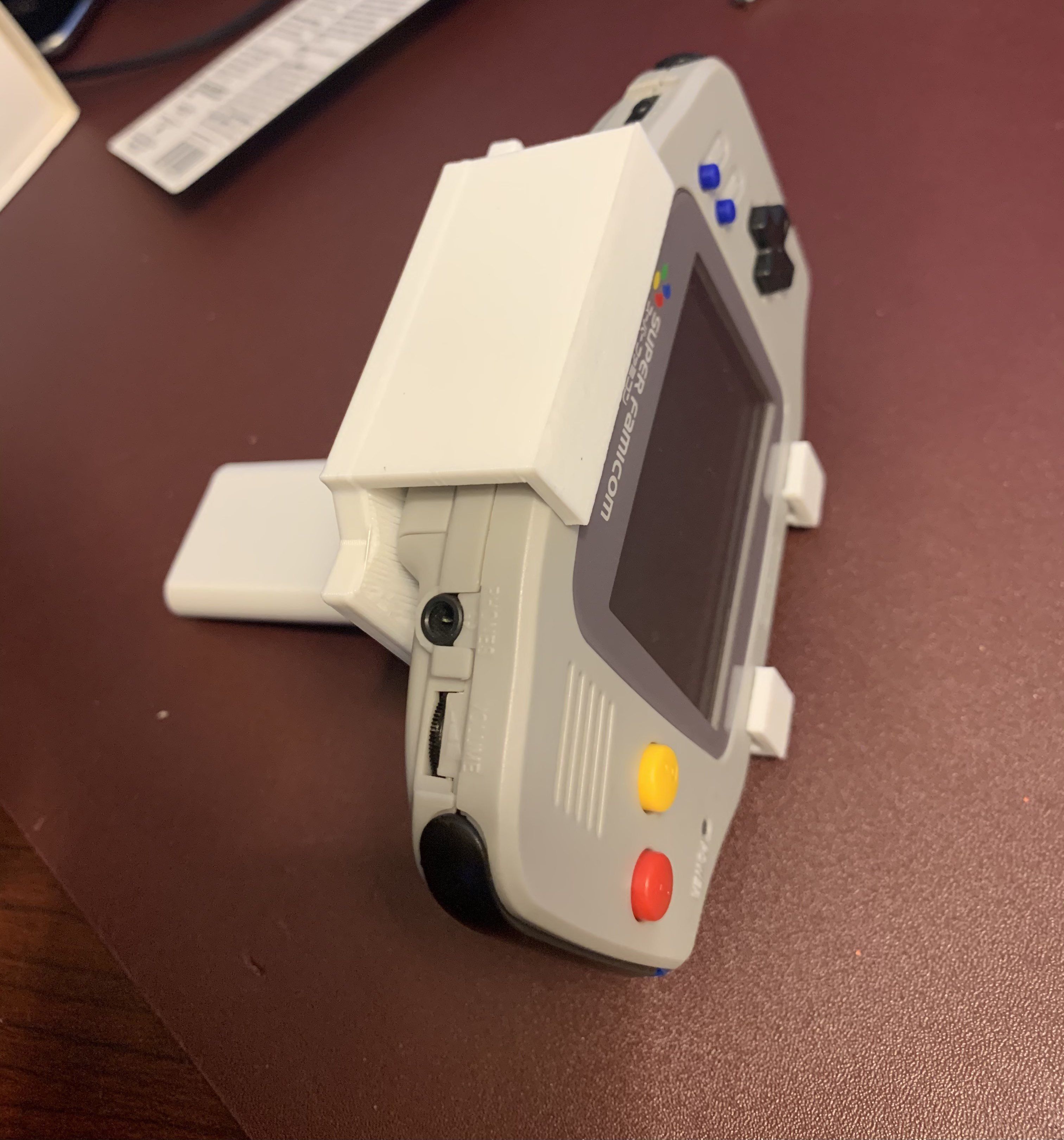 Gameboy Advance Stand 3D print model_3
