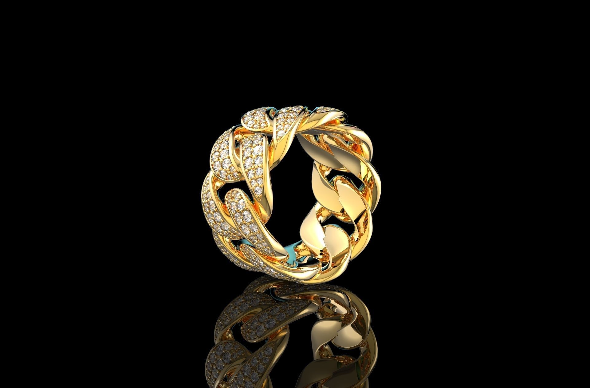 Gold N804 3D print model_3