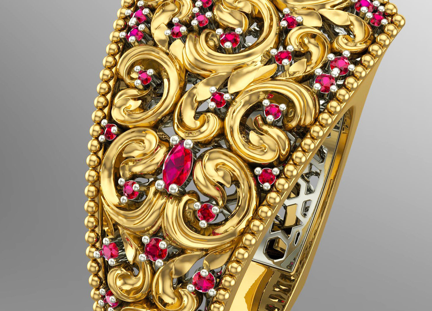 Unisex Ring 2 3D print model_6