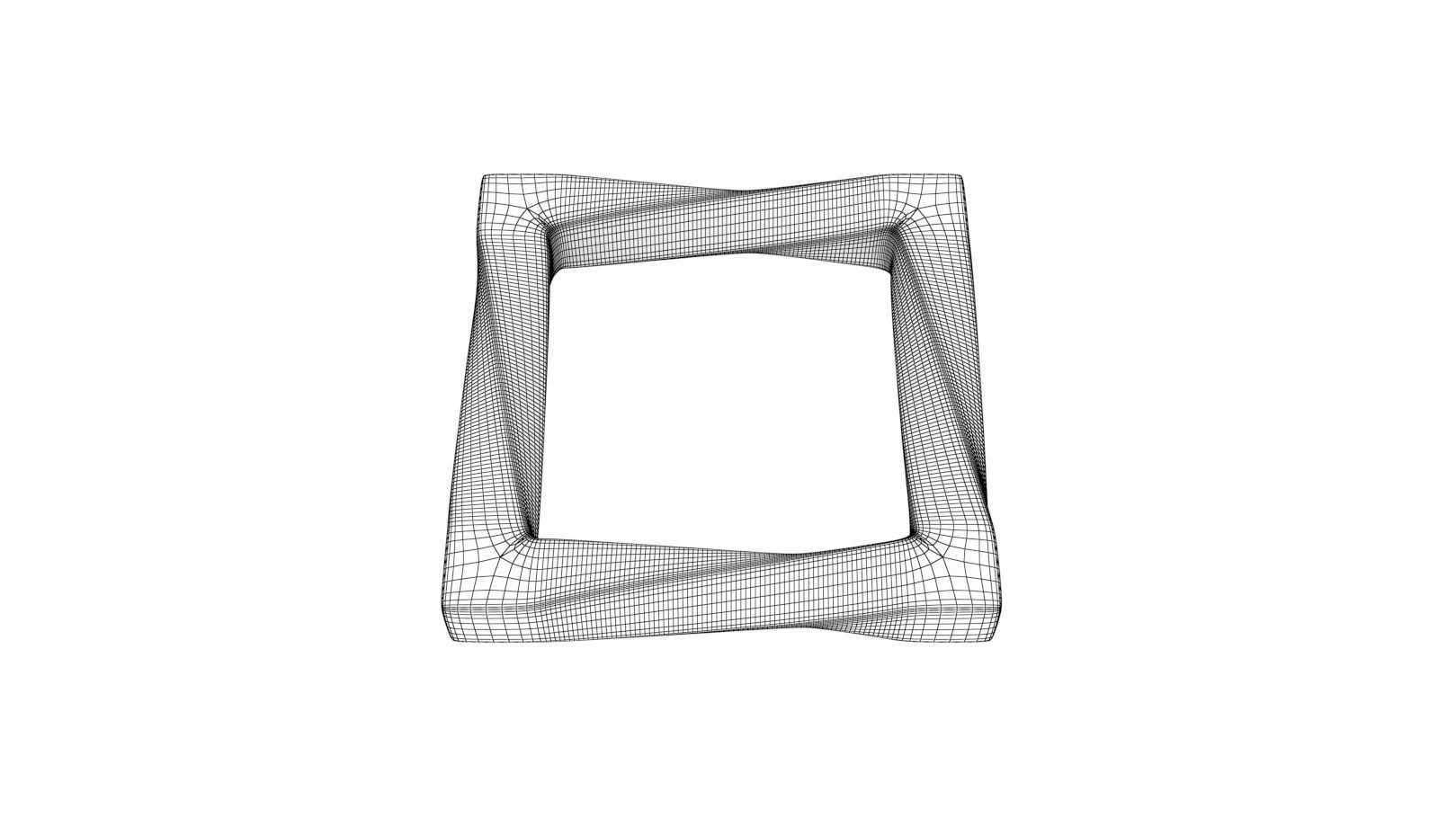 Twisted Square 3D print model_5