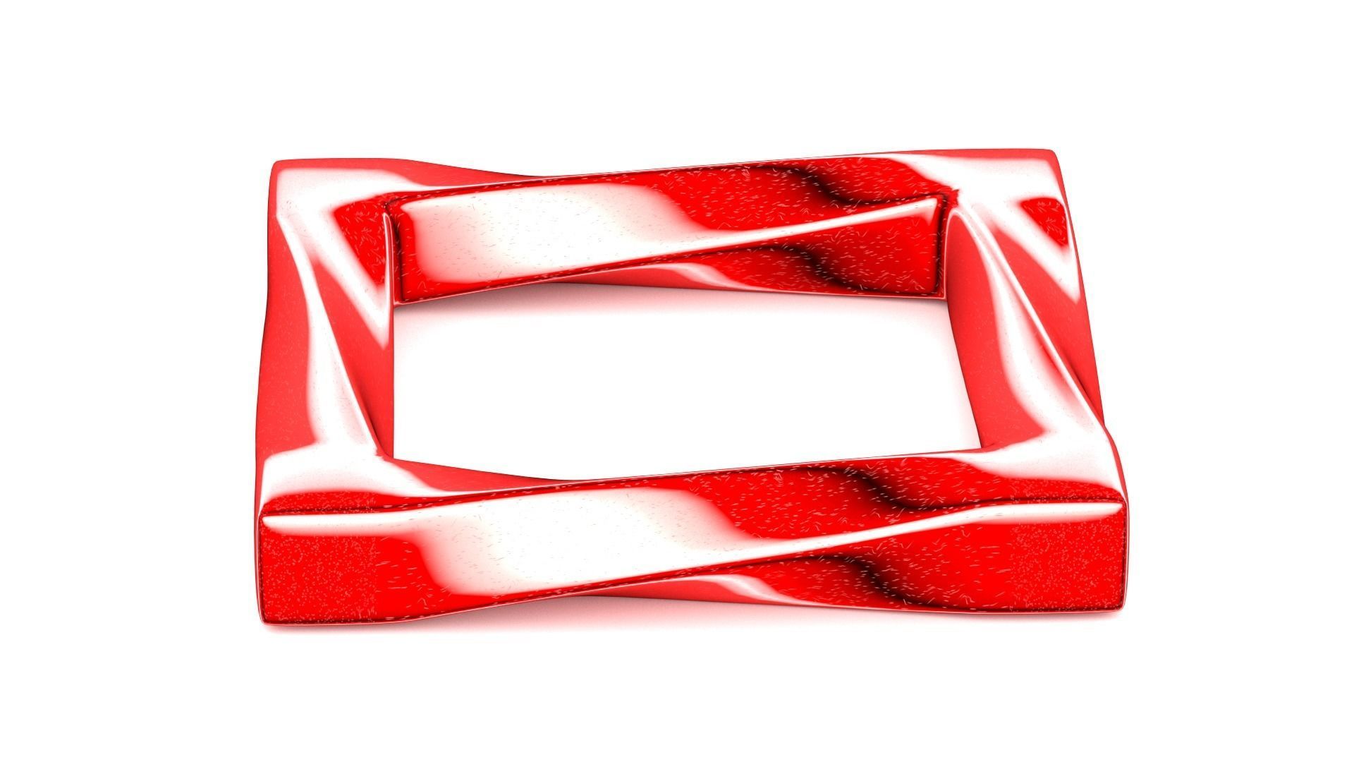 Twisted Square 3D print model_2