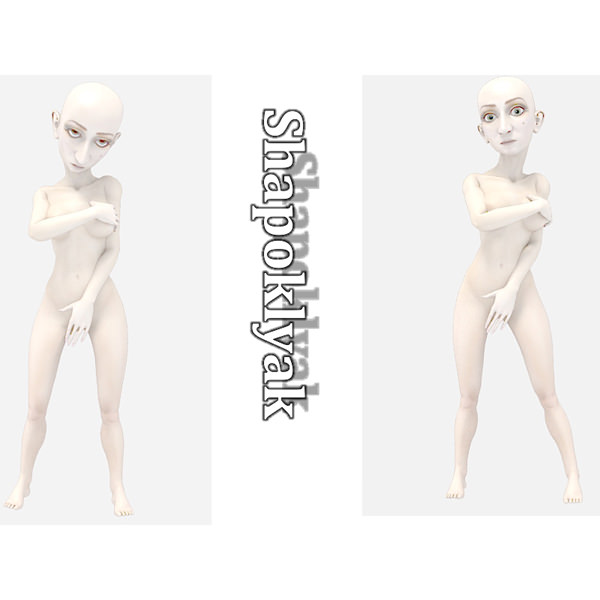 Madam Shapoklyak 3D model_2