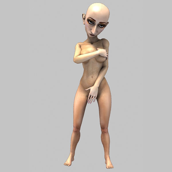 Madam Shapoklyak 3D model_3