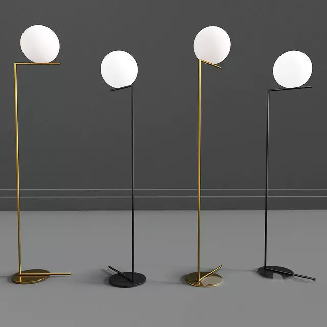 Ic Flos Floor Lamp Collection 3D model_0