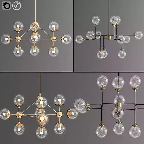Modern Ceiling Chandelier Set