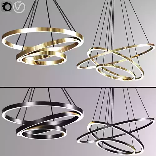 Ring Ceiling Pendant Chandelier
